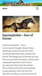 Mobile Screenshot of horsefun.org